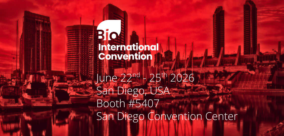 BIO International Convention 2026 | June 22nd - 25th | Booth #5407 | San Diego Convention Center