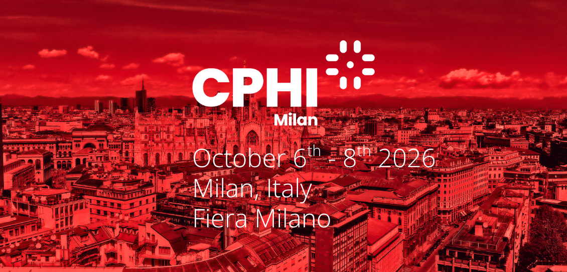 CPHI Europe 2026 | October 6th - 8th | Milan