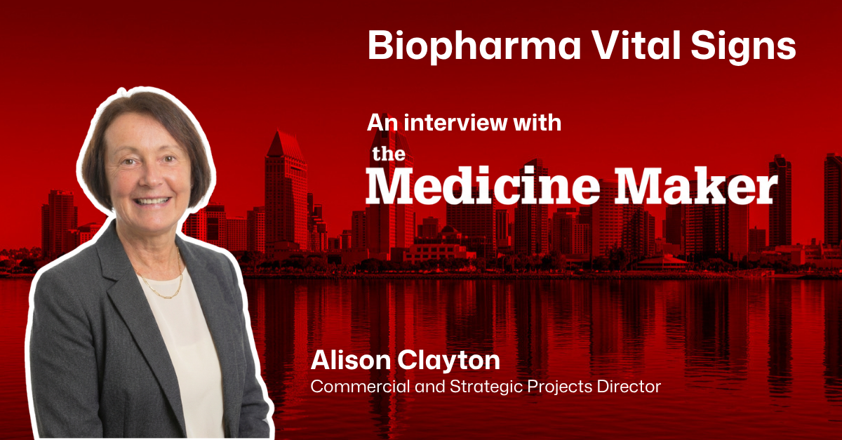 Biopharma Vital Signs – Interview with The Medicine Maker